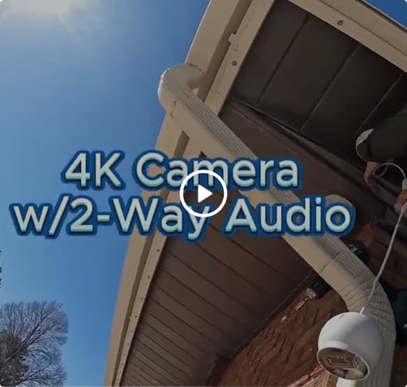 Hard-Wired Security Camera Installation - Residential