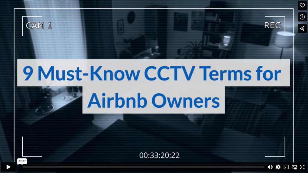 9 Must-Know CCTV Terms for Airbnb Owners